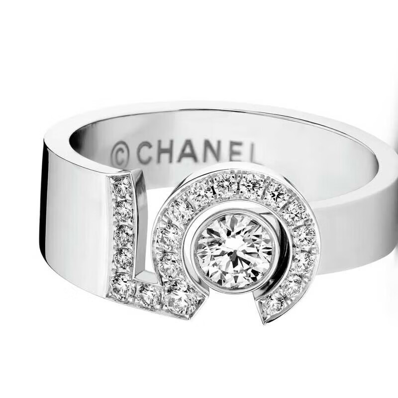 香奈儿(chanel)香(c)新款n°5系列18k 白金,钻石戒指 预售 02 预售香