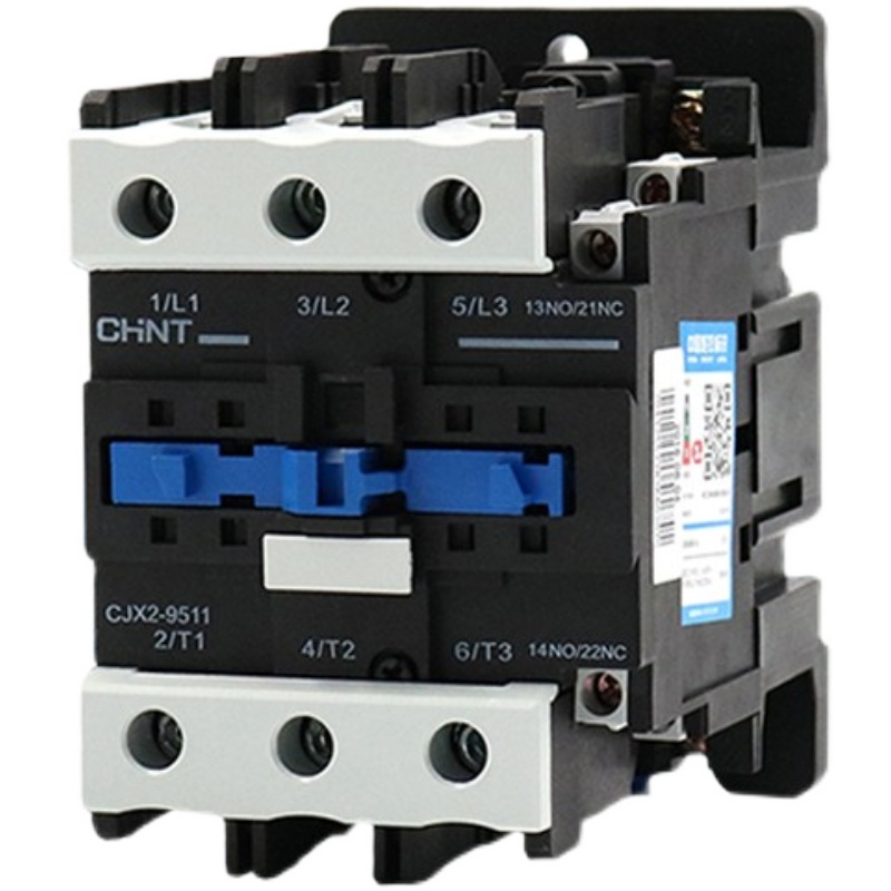 交流接触器cjx2-9511单相220v三相380v线圈银点品质 36v