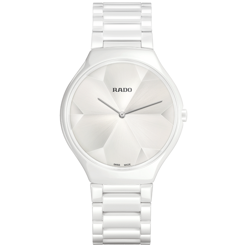 RADO 雷达 True Thinline真薄系列 39毫米石英腕表 R27007032