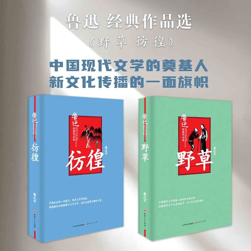 套装2册 鲁迅作品（野草+彷徨）