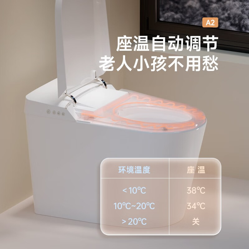 瑞尔特智能坐便器A2 305/400智能马桶怎么样？评测：热门推荐，不容错过-图片3