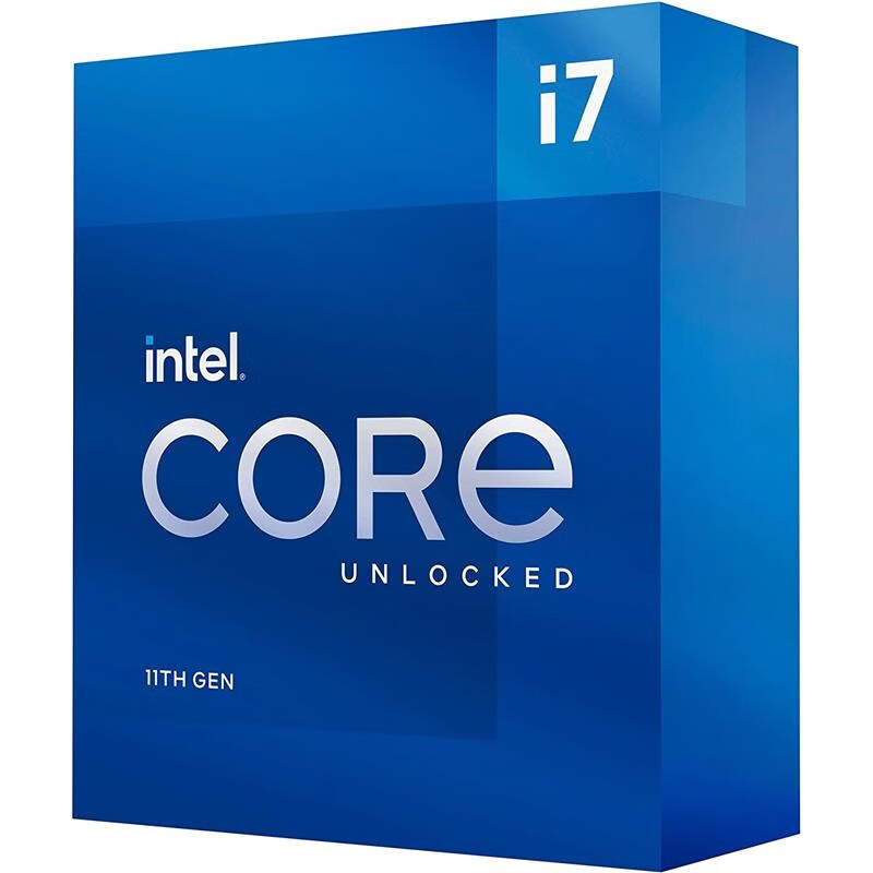 英特尔（Intel） 【日本直邮】11代 酷睿i7台式机处理器CPU 8核16线程 5.0GHz Corei7-11700