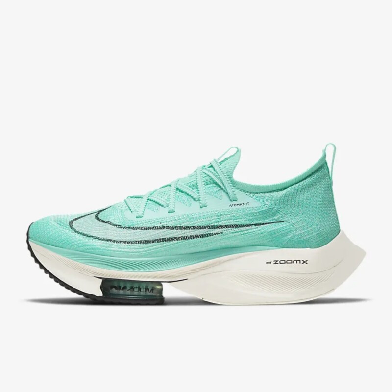 耐克男鞋 Nike Air Zoom Alphafly NEXT 男子轻质缓震气垫泡棉马拉松跑鞋 CI9925-300湖水蓝 标准42/US8.5
