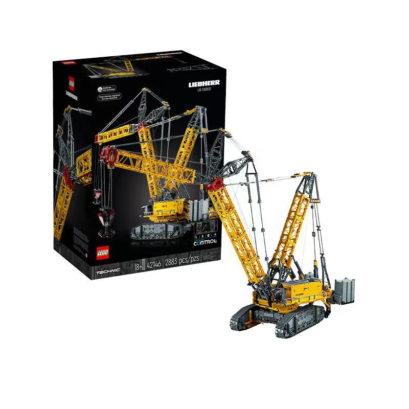 乐高(lego)积木机械组42146利勃海尔lr13000起重机18岁 玩具生日礼物