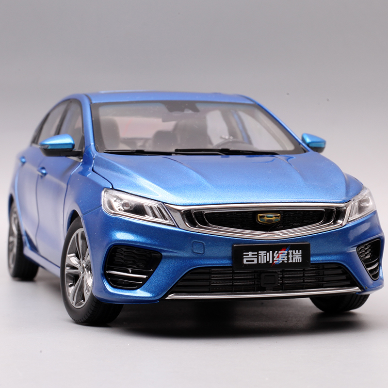 原厂吉利缤瑞星瑞博瑞嘉际星越合金全开1:18汽车模型礼物摆件 星越