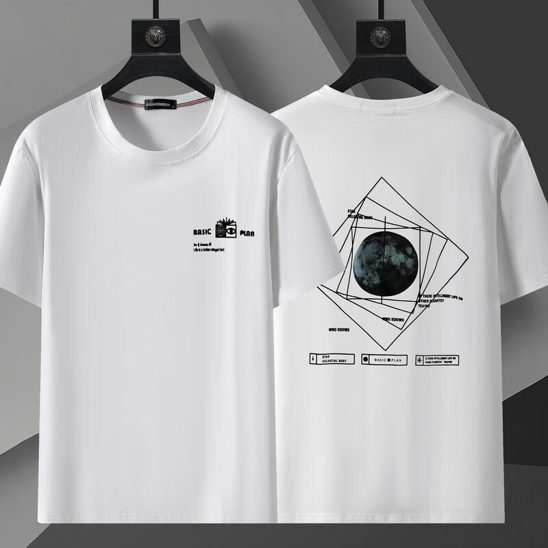 乌鹿特大码短袖t恤男肥胖孩子潮流宽松夏装青少年中学生个性半袖300斤