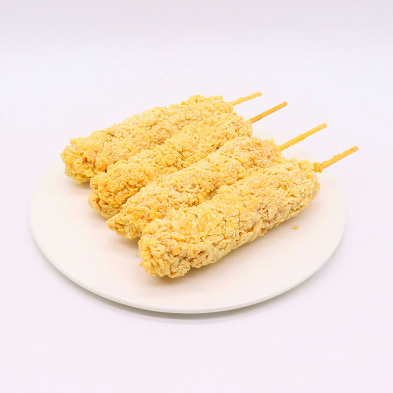 黄金鸡彩虹棒香酥鸡柳棒油炸小吃半成品10支