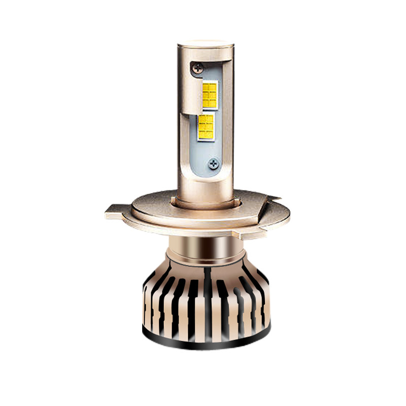 幻若琳04-19款本田飞度led前大灯专用远近光一体h4灯泡强聚光改装配件