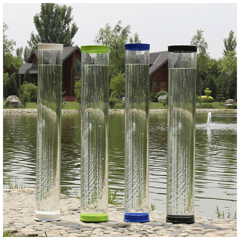 强朗筒试漂桶调漂桶透明调漂器调漂筒浮漂钓鱼高清加厚无缝试漂筒