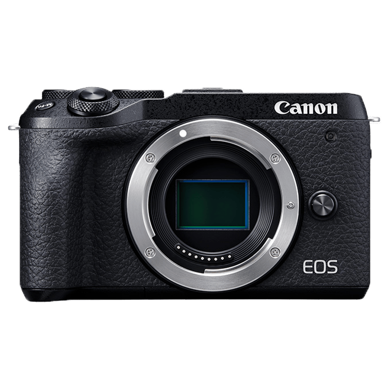佳能（Canon） EOS M M2 M3 M5 M6 M6 MarkII微单相机 微型可换镜二手微单相机 EOS-M6II二代黑色 机身 95新