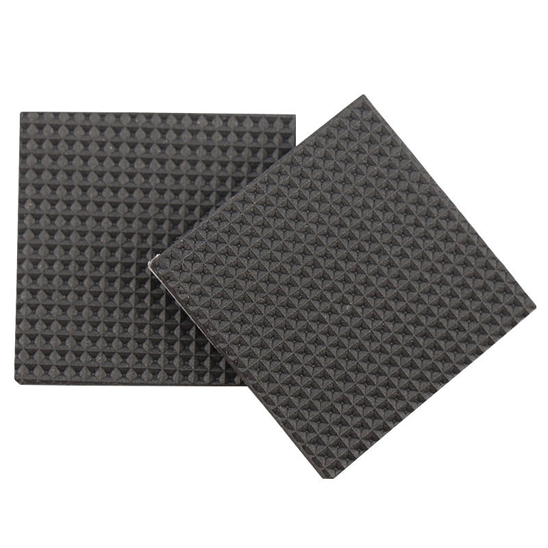 赫思迪格 HSJZ-583 防滑桌脚垫 20个 EVA垫泡棉胶垫保护垫 方形45*45*3mm