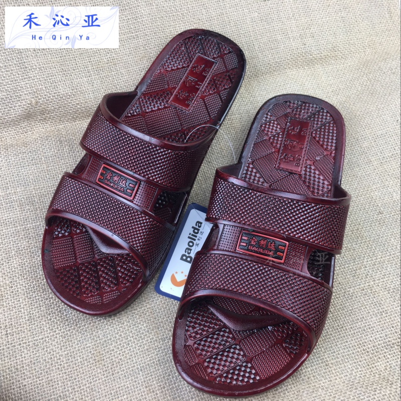 男式老式凉拖鞋扡鞋中年男士爸爸日常厚底耐磨爷爷老款式影视老古式凉