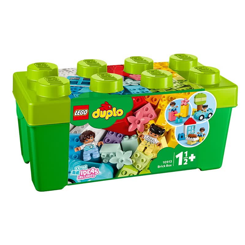 乐高（LEGO）积木得宝DUPLO10913中号缤纷桶1.5岁+大颗粒儿童玩具生日礼物