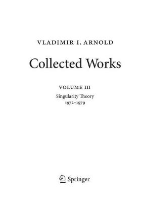 【预订】vladimir arnold – collected