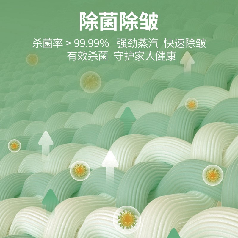 海尔（Haier）手持小型挂烫机 蒸汽电熨斗家用烫衣机差旅迷你便携式熨烫机  HY-GW2502A