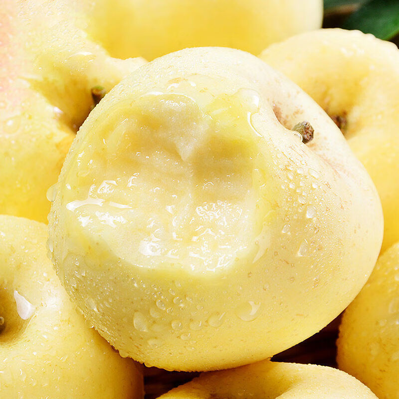 奶油苹果山东烟台黄金富士脆甜丑冰糖心苹果新鲜水果整箱送礼生鲜 2斤