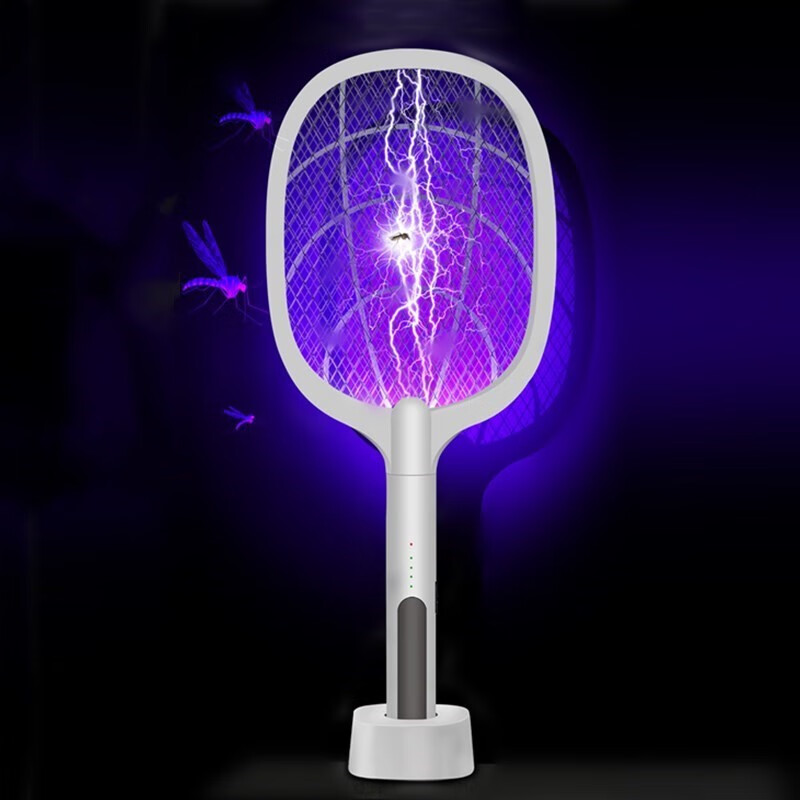 电蚊拍两用二合一灭蚊拍充电式家用锂电池灭蚊器电蚊子拍苍蝇拍打蚊子