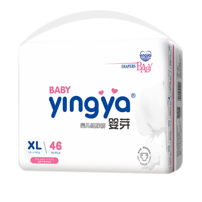 yingya 婴芽 纸尿裤 XL46片*2包