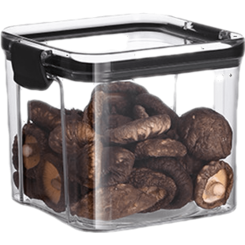 iChoice【4件套】透明塑料密封罐食品级防潮收纳罐子保鲜盒密封瓶厨房五谷杂粮干果储物罐 460ml+700ml【两个装】