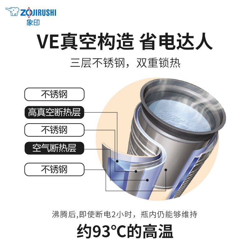 象印CV-DSH40C电热水壶怎么样？功能强大，性能稳定