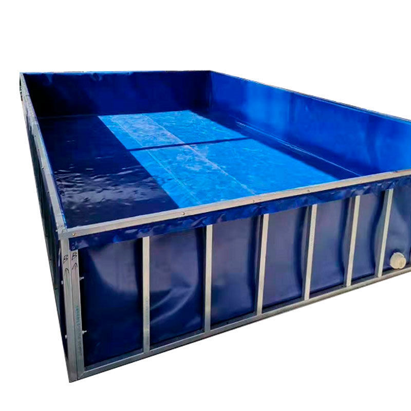 奔新农网箱养殖养鱼网箱养殖帆布水池大棚鱼池加厚刀刮布水蛭龙虾对虾