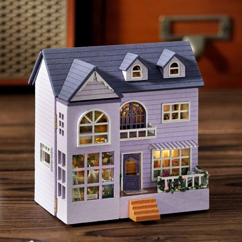 墨揽庄园木质拼装微缩房子智趣屋玩具生日礼物女 幸福庄园 工具5 胶