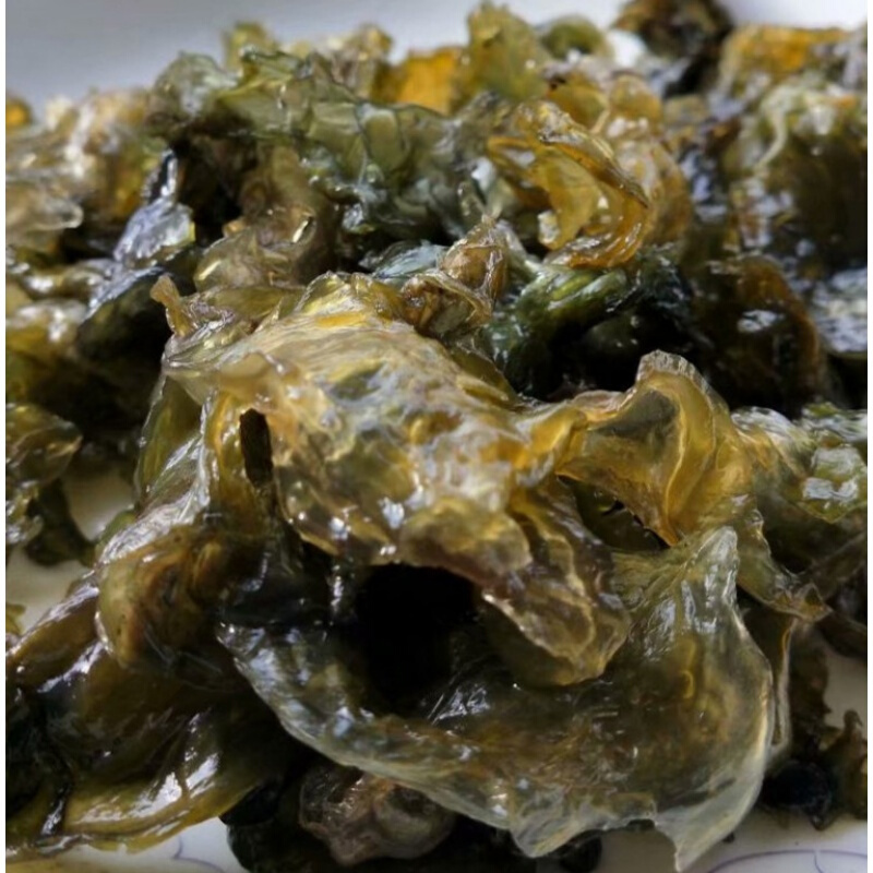 虎钢馋河南特产地皮菜地木耳山野菜地衣菜干菜雷公菌250g干货