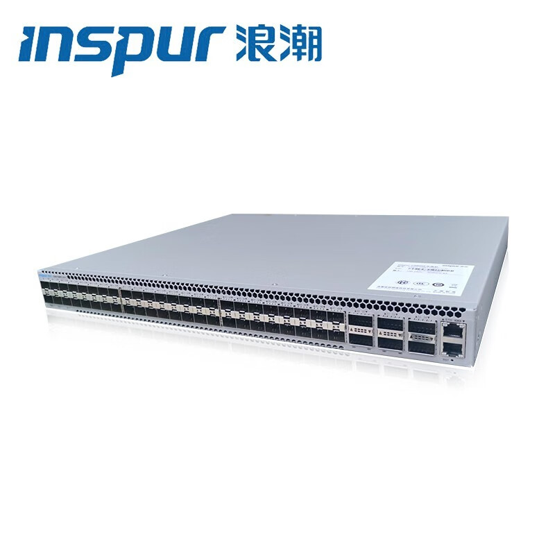 浪潮(inspur)工业交换机cn61108pc-v-h 48个万兆光口/上联6个40g光口