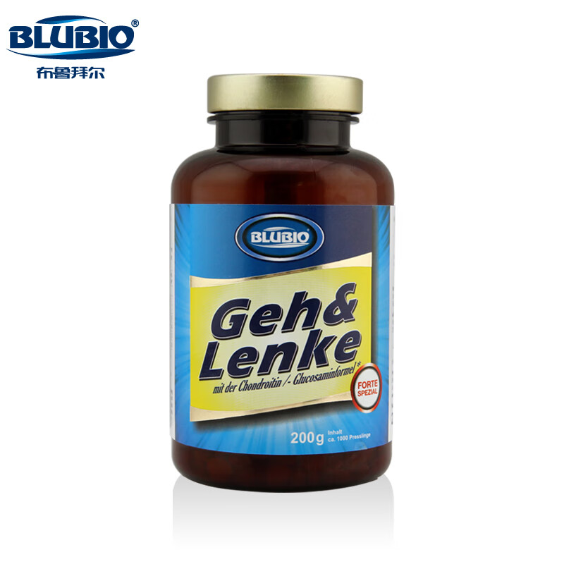 15年老店德国布鲁拜尔硫酸氨糖软骨素二甲基砜msm关节活素复合片