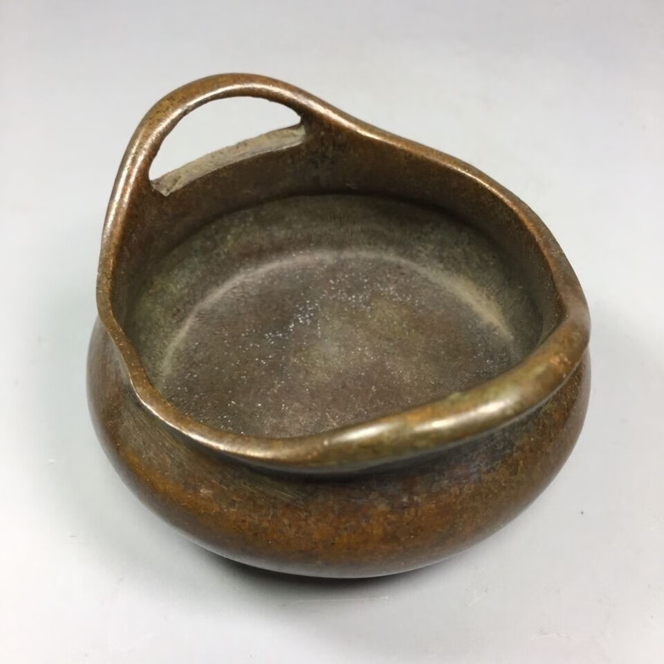 神至 复古铜器仿古大明宣德炉铜香炉熏香炉sn9232