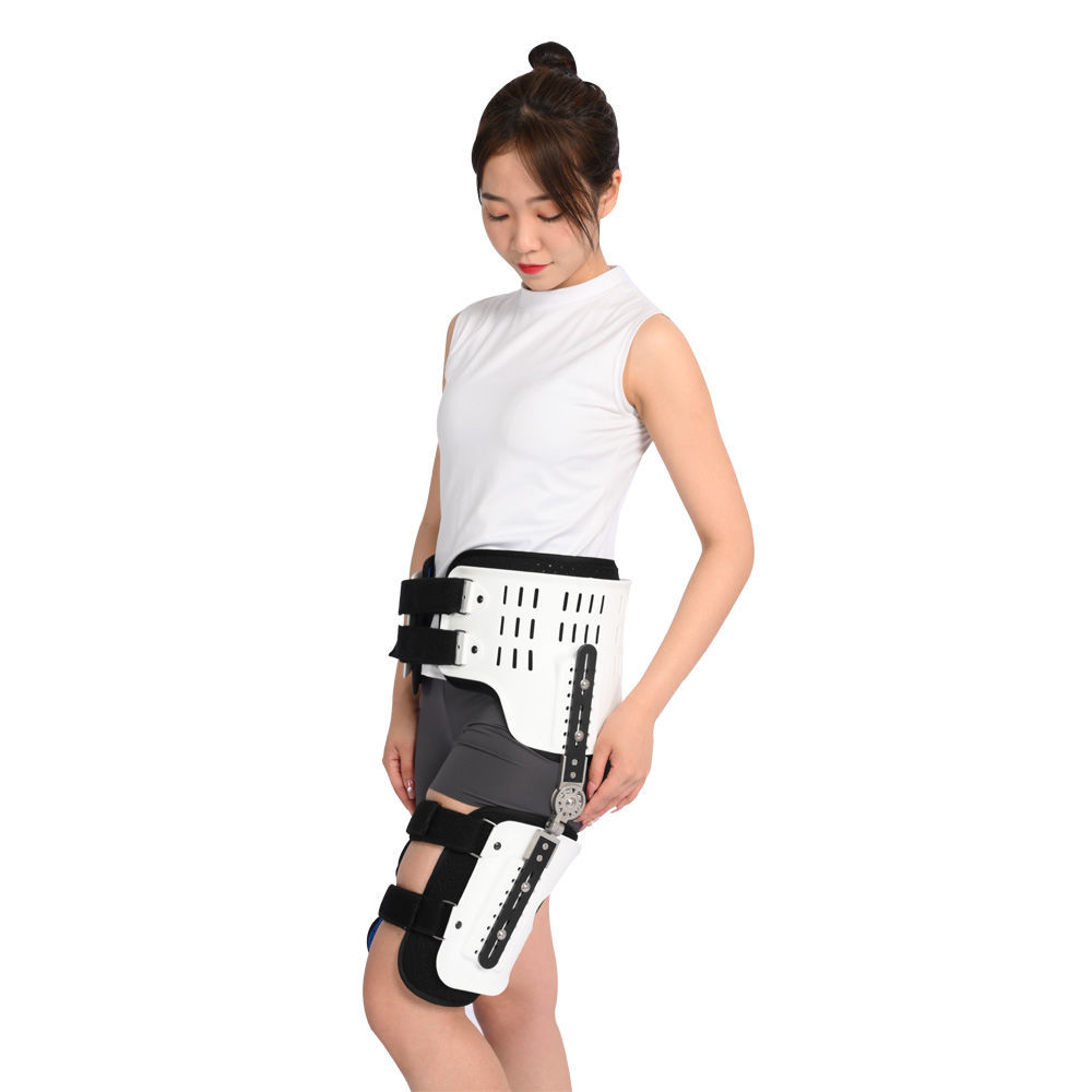 髋关节固定支具胯骨关节固定支架股骨头置换术后康复助行器可调 均码