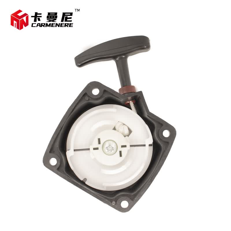 卡曼尼BC430侧挂式二冲程割灌机配件启动盘怎么看?