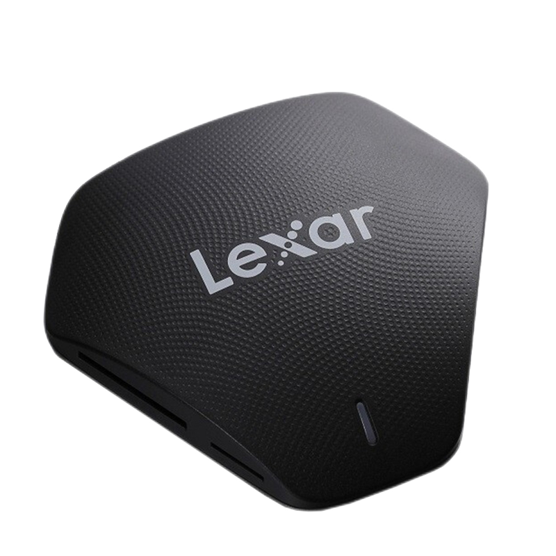 雷克沙（Lexar）USB3.1 多功能读卡器 SD/CF/TF卡三合一高速传输器 三卡互传