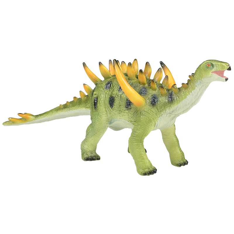 RECUR软胶恐龙玩具男孩仿真橡胶模型小腕龙翼龙侏罗纪马门溪龙 华阳龙（R9174D）