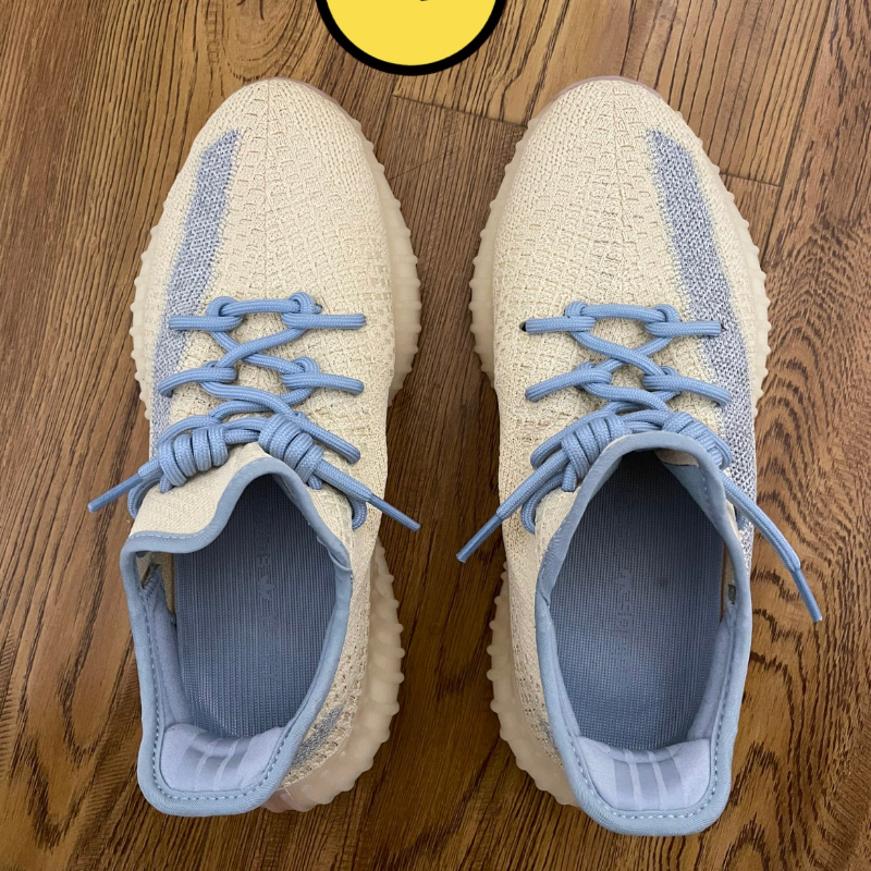 椰子350鞋带系法yeezy,yeezy350鞋带系法 适用椰子350鞋带适配椰子350v2圆形反光鞋带yeezy奶油麻布珊瑚蓝色鞋