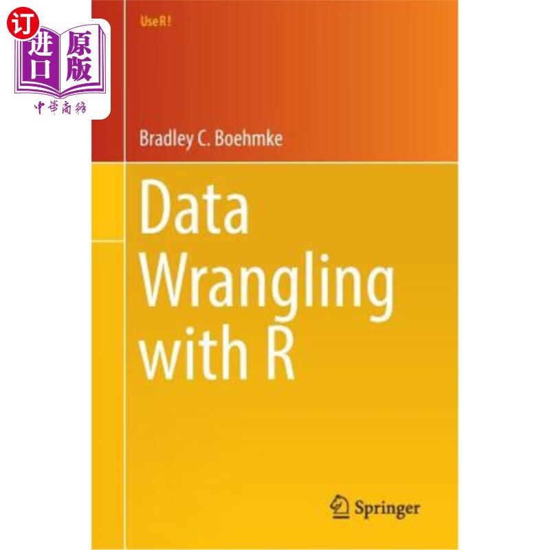 海外直订data wrangling with r 用r进行数据争论