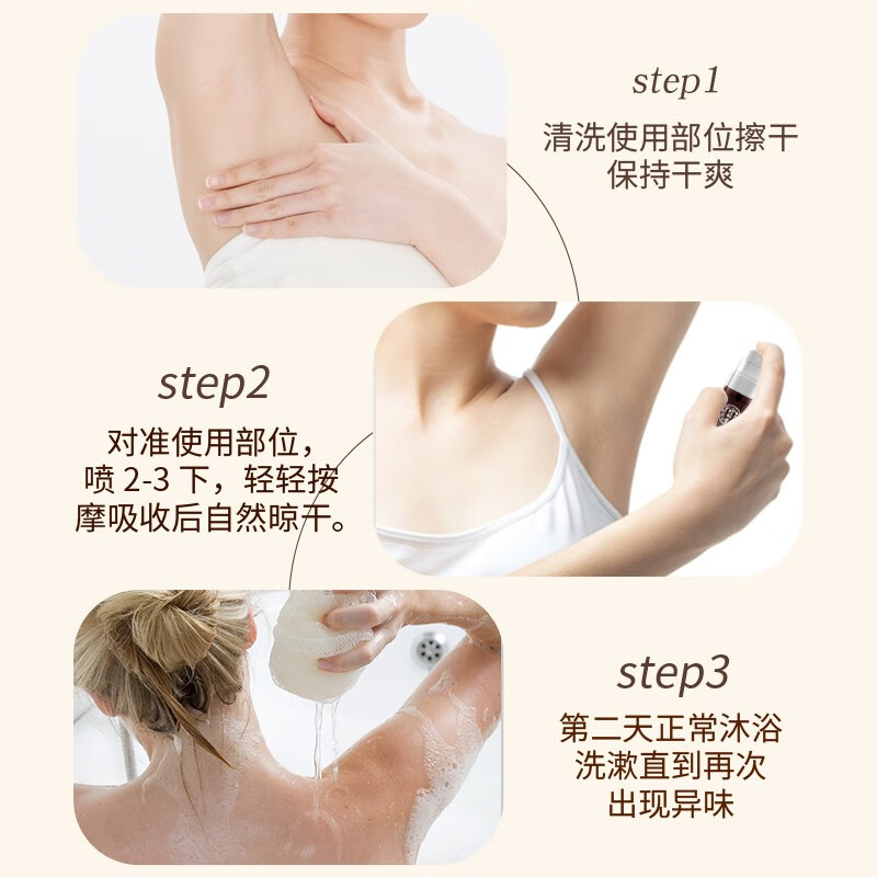 同仁堂腋下净味水男女士通用香体露香水喷雾去除狐臭汗味止汗露止汗喷雾 一喷去味 止汗【1瓶保密】