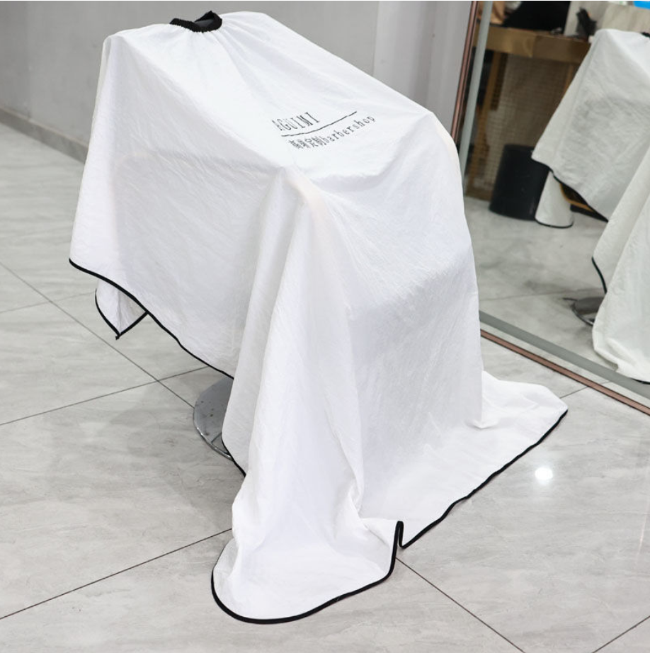 理发围布剪发围巾加大款围布发廊理发围裙美发客袍剪发理发衣不粘发