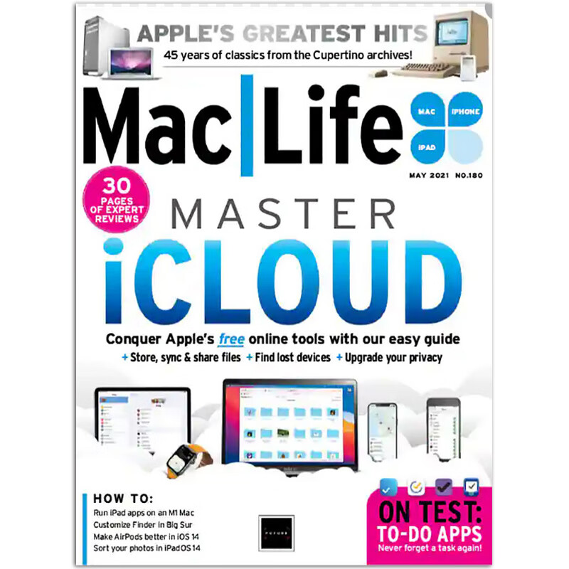 Mac Life 苹果生活电子科技杂志 2023/2021/22年单期可选 美国电子产品杂志 2021年5月刊
