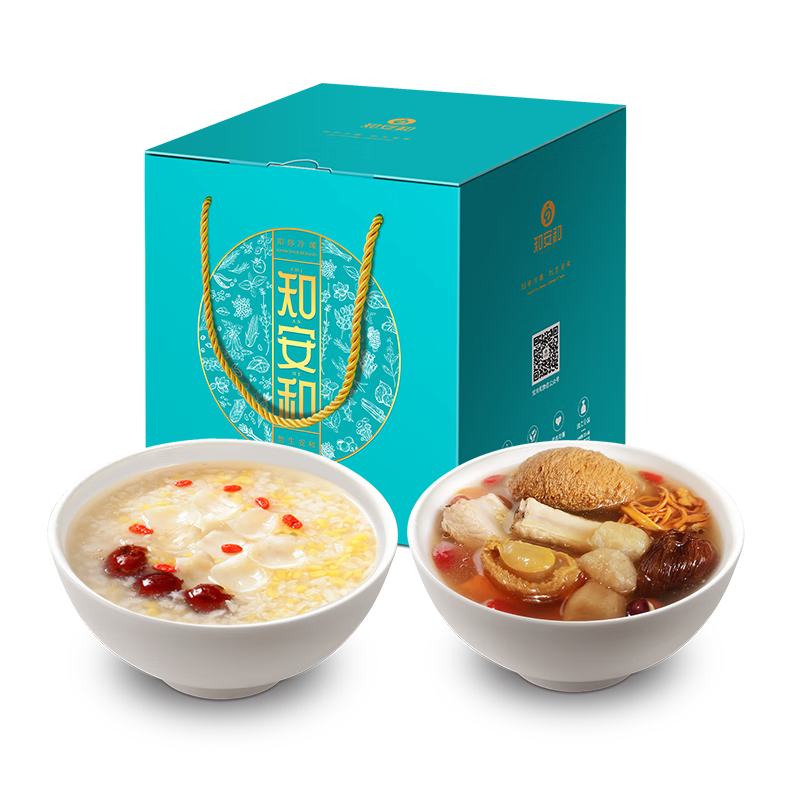 知安和小月子补品人流小产后调理补品营养品15天月子餐月子煲汤料包产妇 月子套餐 (汤15+粥15分阶段调养)