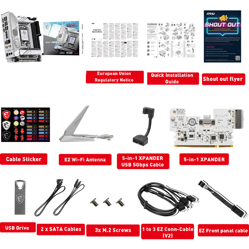 微星 MPG Z890I EDGE TI WIFI刀锋钛 ITX 图 6