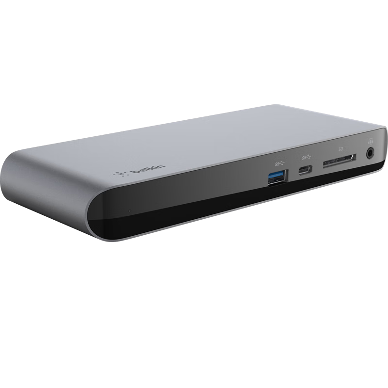 ������BELKIN���׵�3��չ�� Intel��֤ win/mac˫ϵͳ 13��1 Type-C�ʼǱ�������չUSB-C/DP/����