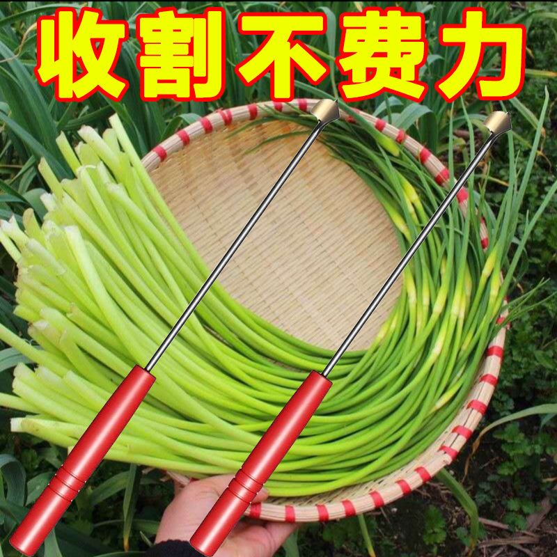 新品拔蒜苔神器丨不累腰/活动特价中 特价处理:拍一发二【2把装】剩余