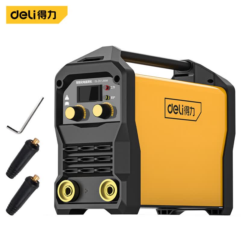 得力() 智能化电焊机弧焊机便携式400w dl-zx7-400w 单电压/20-120a