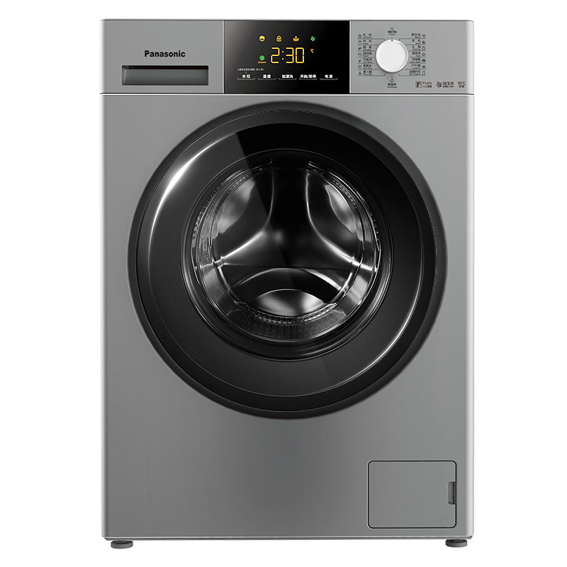 松下（Panasonic）滚筒洗衣机全自动 10公斤 泡沫净系列 超薄全嵌入 高效除渍 BLDC变频电机 16种洗涤程序 3N1S