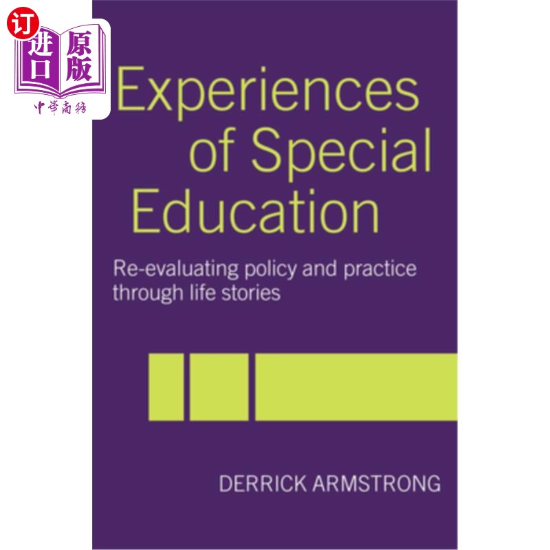 海外直订experiences of special education: re-evaluating policy