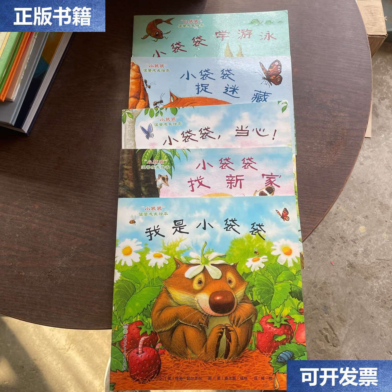 【二手9成新】小袋袋"温馨成长绘本 【小袋袋捉迷藏 小袋袋,当心!