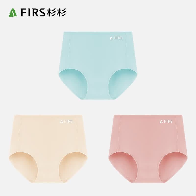 杉杉（FIRS）4条高腰女士内裤女60S新疆棉5A抗菌裆无痕透气薄款舒适三角短裤头 【3条60支棉】天蓝+浅杏+豆沙 L怎么样,好用不?