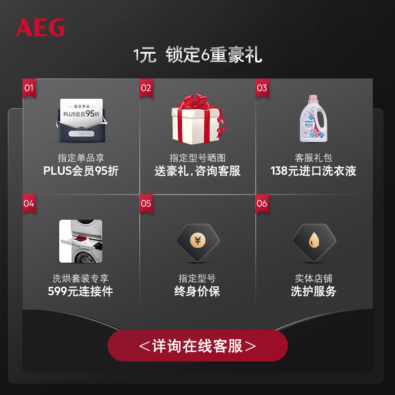 AEG AEG VIP专属1元特权链接 虚拟产品不发货