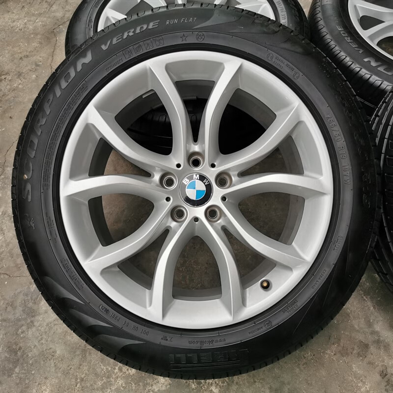 迈翱适用 宝马x6原厂19寸拆车件轮毂 汽车钢圈 改装胎铃 x5 x4 钢圈